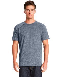 Next Level Apparel 2050 - Men's Mock Twist Raglan T-Shirt Indigo