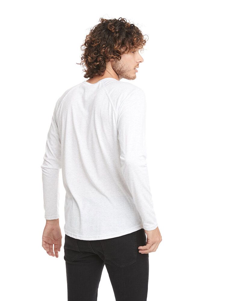 Next Level Apparel 6072 - Men's Triblend Long-Sleeve Henley