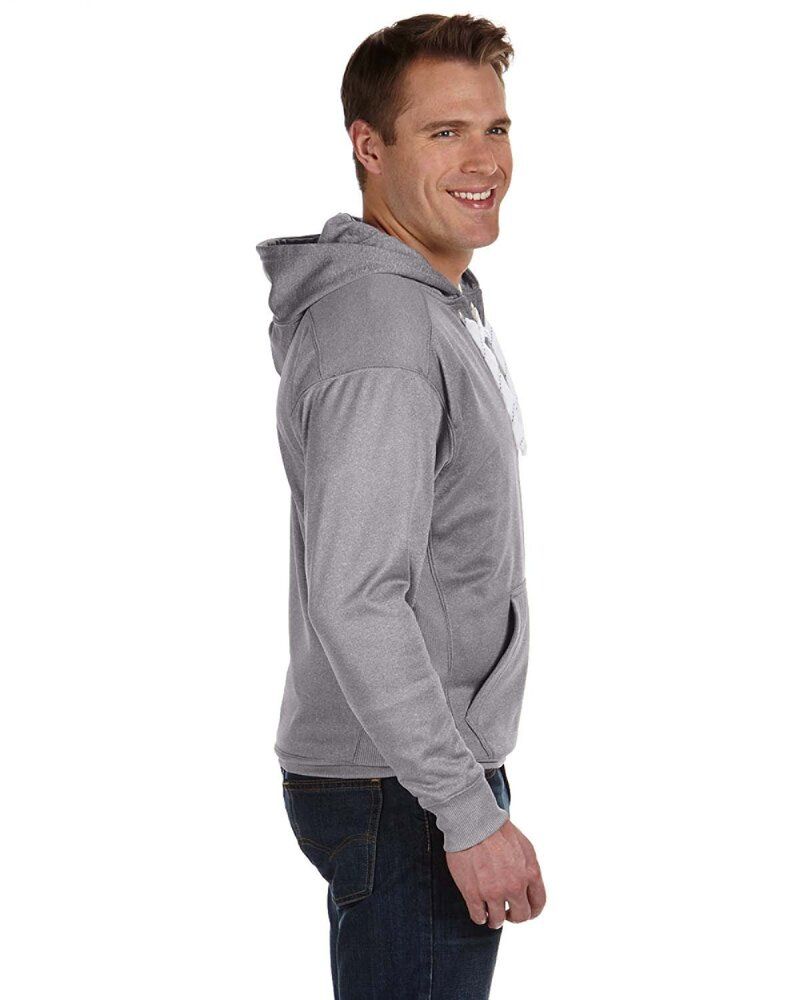 J. America JA8833 - Adult Sport Lace Poly Hooded Sweatshirt