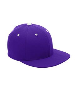 Team 365 ATB101 - by Flexfit Adult Pro-Formance® Contrast Eyelets Cap Sp Purple/Wht