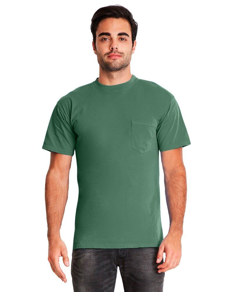 Next Level Apparel 7415 - Adult Inspired Dye Crew with Pocket