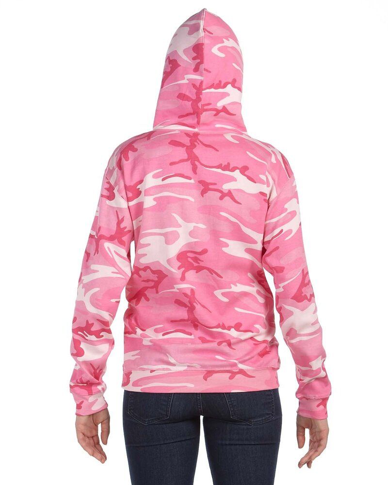 Code Five 3969 - Camouflage Pullover Hooded Sweatshirt