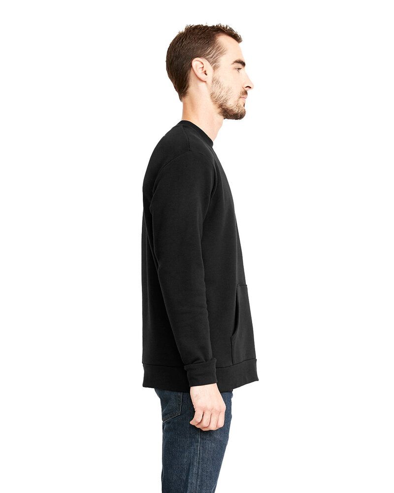 Next Level Apparel 9001 - Unisex Santa Cruz Pocket Sweatshirt