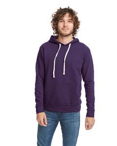 Next Level Apparel 9303 - Unisex Santa Cruz Pullover Hooded Sweatshirt Galaxy Purple