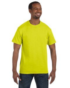 Hanes 5250T - Men's Authentic-T T-Shirt Safety Green