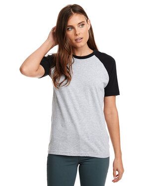 Next Level Apparel N3650 - Unisex Raglan Short-Sleeve T-Shirt