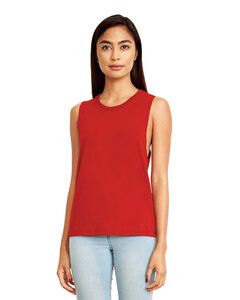 Next Level Apparel N5013 - Ladies Festival Muscle Tank Red