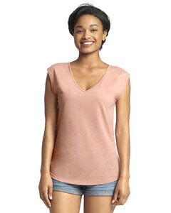 Next Level Apparel N5040 - Ladies Festival Sleeveless V Desert Pink