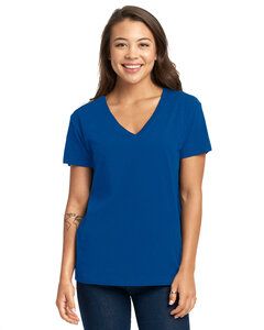 Next Level Apparel 3940 - Ladies Relaxed V-Neck T-Shirt Royal