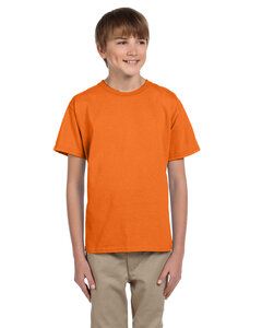 Fruit of the Loom 3931B - Youth 5 oz., 100% Heavy Cotton HD® T-Shirt Safety Orange