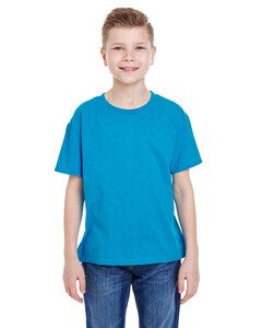 Fruit of the Loom 3931B - Youth 5 oz., 100% Heavy Cotton HD® T-Shirt Turquoise Hthr