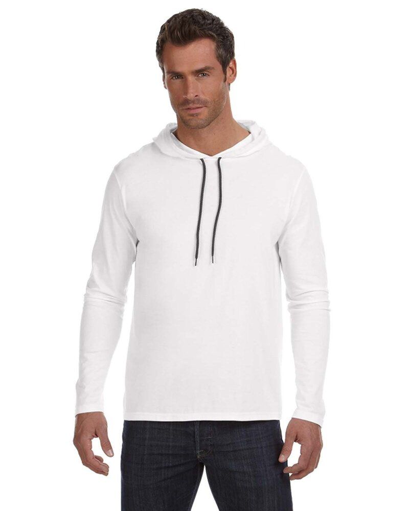 Gildan 987AN - Adult Lightweight Long-Sleeve Hooded T-Shirt