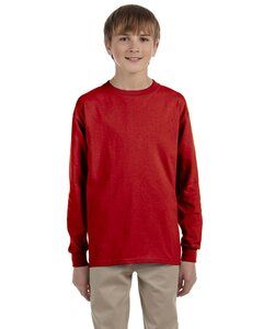 Jerzees 29BL - Youth DRI-POWER® ACTIVE Long-Sleeve T-Shirt True Red