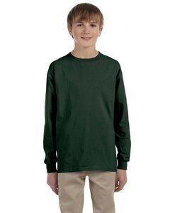 Jerzees 29BL - Youth DRI-POWER® ACTIVE Long-Sleeve T-Shirt Forest Green