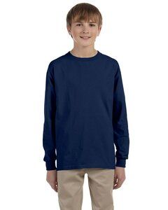 Jerzees 29BL - Youth DRI-POWER® ACTIVE Long-Sleeve T-Shirt J Navy