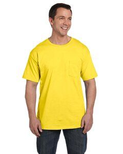 Hanes 5190P - Adult Beefy-T® with Pocket Yellow