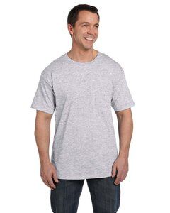 Hanes 5190P - Adult Beefy-T® with Pocket Ash