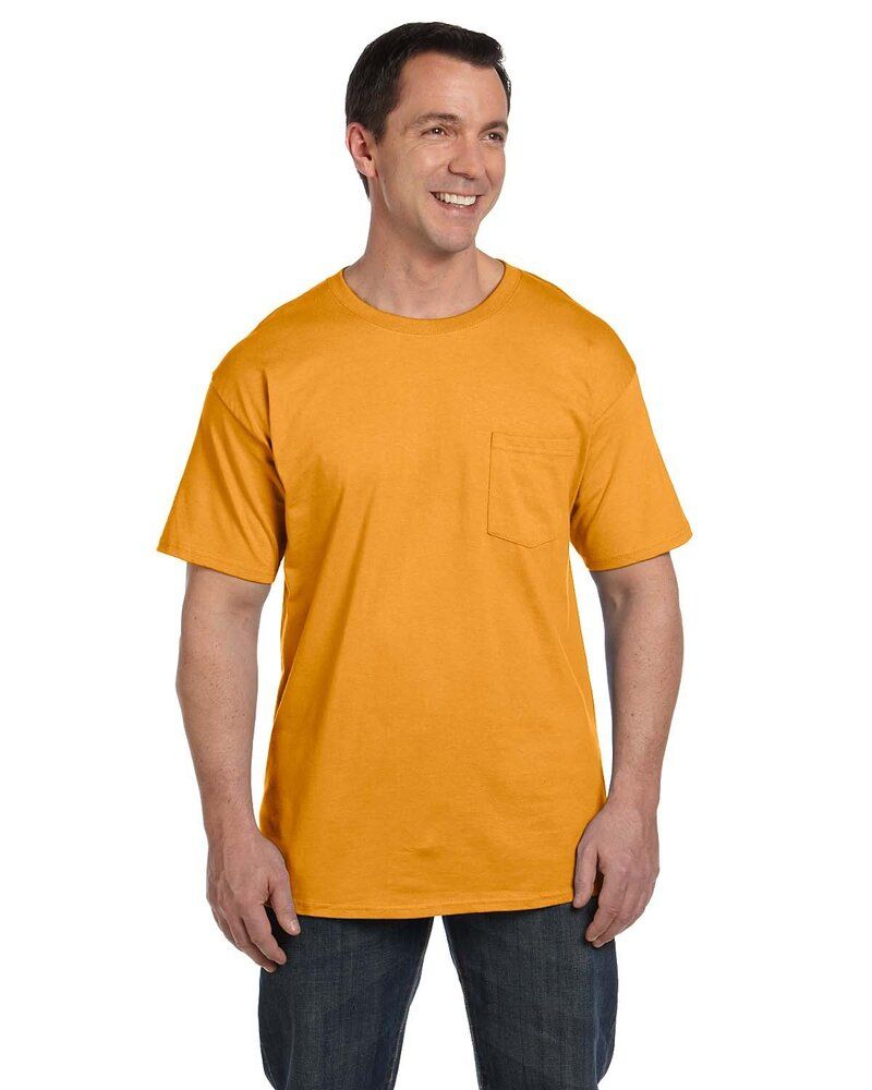 Hanes 5190P - Adult Beefy-T® with Pocket