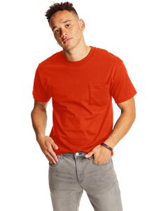 Hanes 5190P - Adult Beefy-T® with Pocket Orange