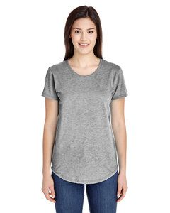 Gildan 6750L - Ladies Triblend T-Shirt Heather Grey