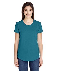 Gildan 6750L - Ladies Triblend T-Shirt Hth Galap Blue
