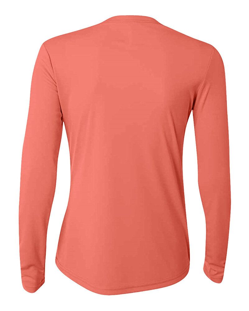 A4 NW3002 - Ladies Long Sleeve Cooling Performance Crew Shirt