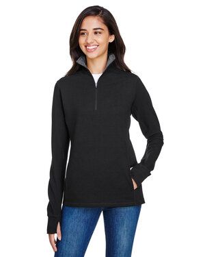 J. America JA8433 - Ladies Omega Stretch Quarter-Zip