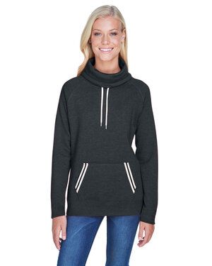 J. America JA8653 - Ladies Relay Cowl Neck