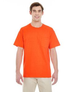 Gildan G530 - Unisex Heavy Cotton Pocket T-Shirt Orange