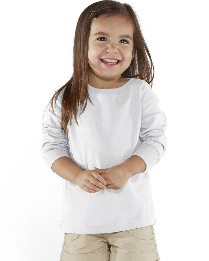 Rabbit Skins RS3302 - Toddler Long-Sleeve Fine Jersey T-Shirt