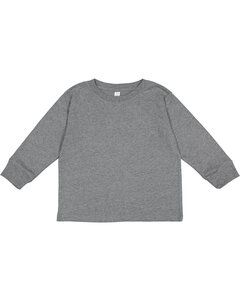 Rabbit Skins RS3302 - Toddler Long-Sleeve Fine Jersey T-Shirt Granite Heather