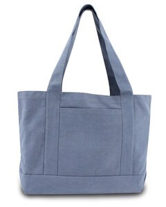 Liberty Bags 8870 - Seaside Cotton Canvas 12 oz. Pigment-Dyed Boat Tote Blue Jean
