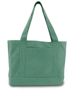 Liberty Bags 8870 - Seaside Cotton Canvas 12 oz. Pigment-Dyed Boat Tote Seafoam Green