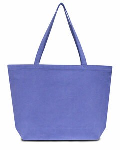 Liberty Bags LB8507 - Seaside Cotton 12 oz. Pigment-Dyed Large Tote Periwinkle Blue