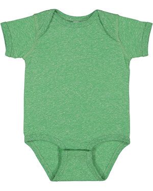 Rabbit Skins 4491 - Infant Harborside Melange Jersey Bodysuit