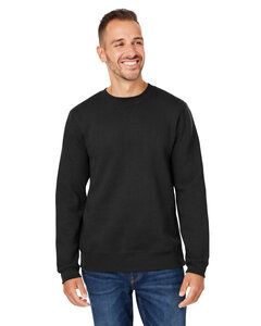 J. America 8424JA - Unisex Premium Fleece Sweatshirt Black
