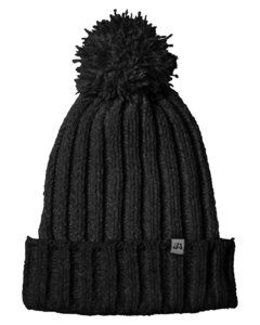 J. America 5008JA - Cushy Knit Hat Black