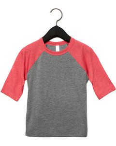 Bella+Canvas 3200T - Toddler 3/4-Sleeve Baseball T-Shirt