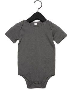 Bella+Canvas 100B - Infant Jersey Short-Sleeve One-Piece Asphalt