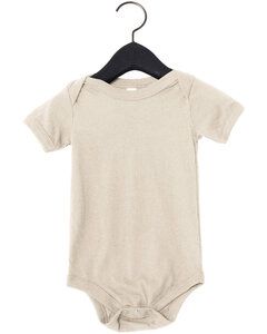 Bella+Canvas 100B - Infant Jersey Short-Sleeve One-Piece Heather Dust