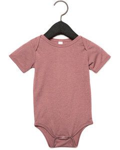 Bella+Canvas 134B - Infant Triblend Short-Sleeve One-Piece Mauve Triblend