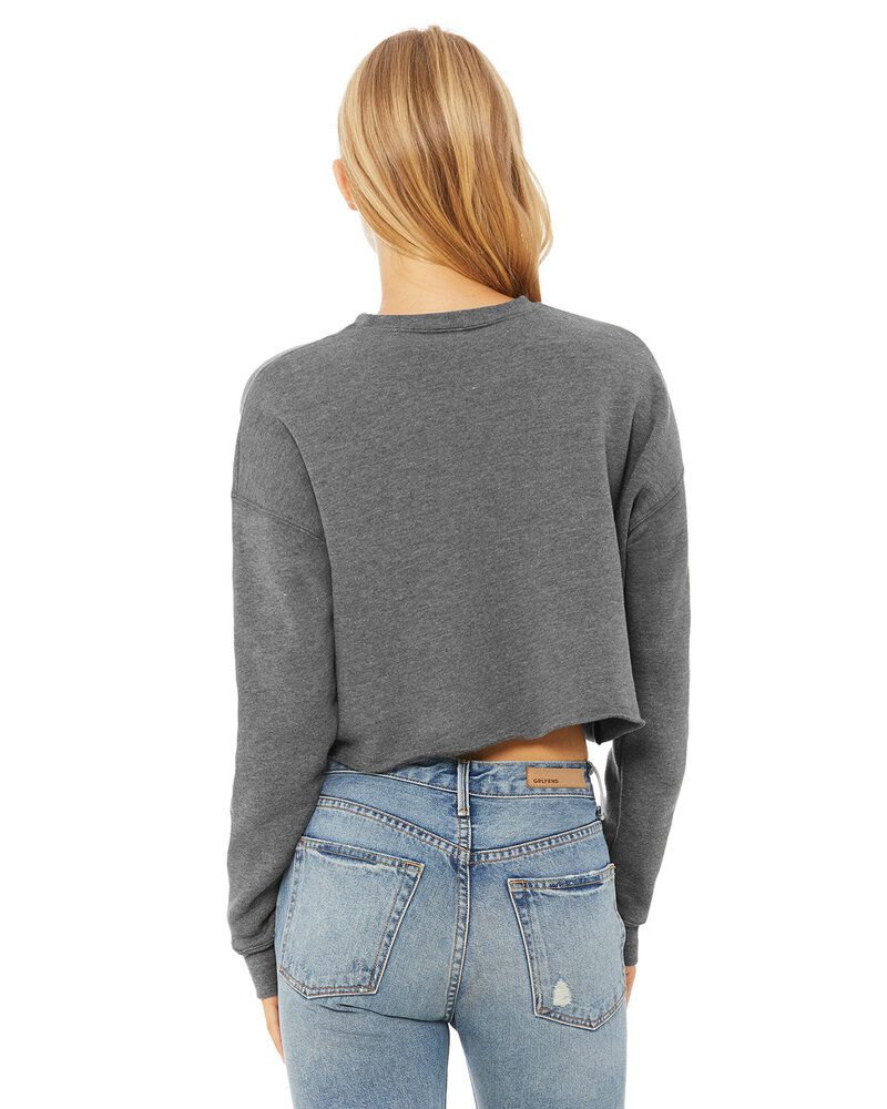 Bella+Canvas B7503 - Ladies Cropped Fleece Crew