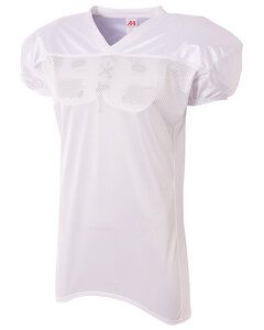 A4 N4242 - Adult Nickleback Tricot Body w/ Double Dazzle Cowl And Skill Sleeve Football Jersey
