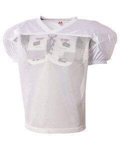 A4 N4260 - Adult Drills Polyester Mesh Practice Jersey White