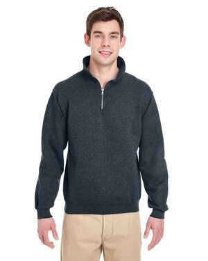 Jerzees 4528 - Adult Super Sweats® NuBlend® Fleece Quarter-Zip Pullover