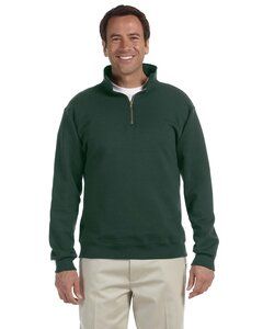 Jerzees 4528 - Adult Super Sweats® NuBlend® Fleece Quarter-Zip Pullover Forest Green