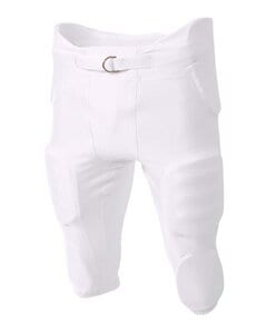 A4 N6198 - Men's Integrated Zone Football Pant White