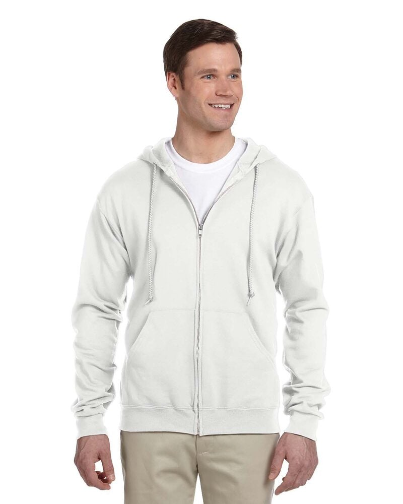 Jerzees 993 - Adult 8 oz. NuBlend® Fleece Full-Zip Hooded Sweatshirt