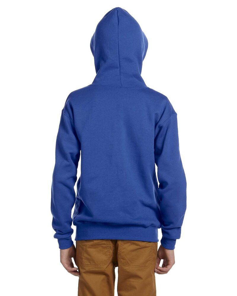 Jerzees 993B - Youth 8 oz. NuBlend® Fleece Full-Zip Hooded Sweatshirt