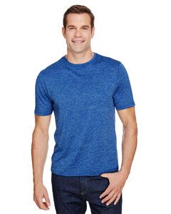 A4 N3010 - Men's Tonal Space-Dye T-Shirt Royal